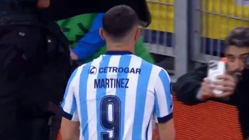 En el momento justo: Maravilla Martínez amplió la ventaja para Racing apenas comenzó el segundo tiempo
