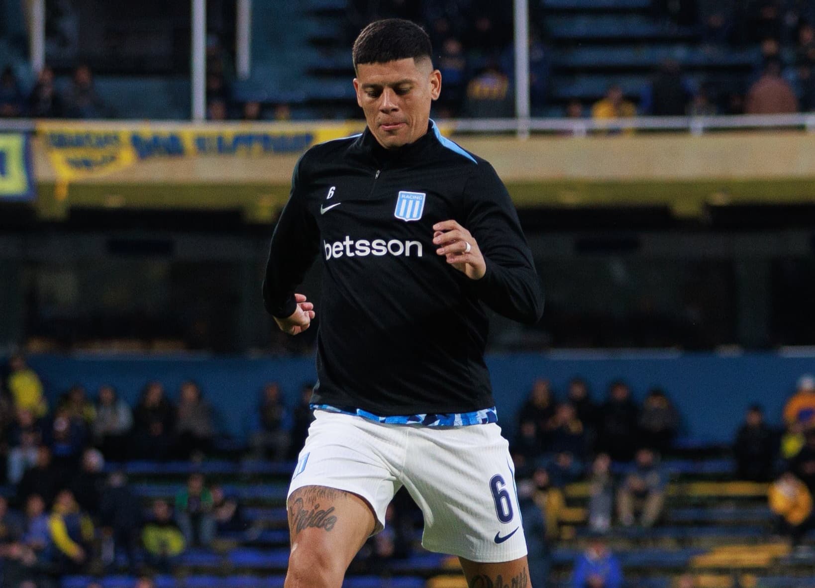 Rojo faltó a la práctica sin aviso y Racing evalúa posibles sanciones