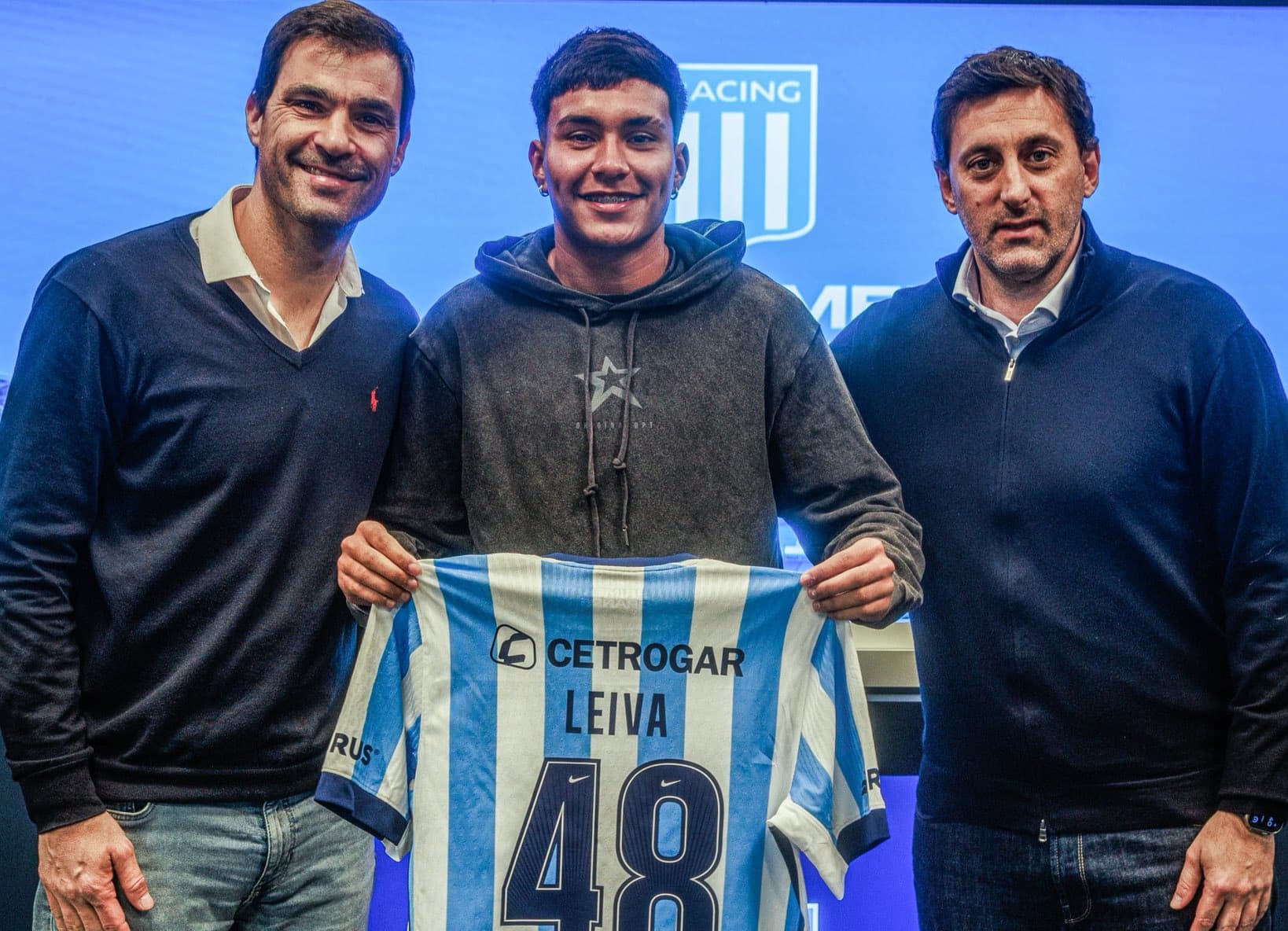 Quién es Gonzalo Leiva, el juvenil de Racing que irá al banco