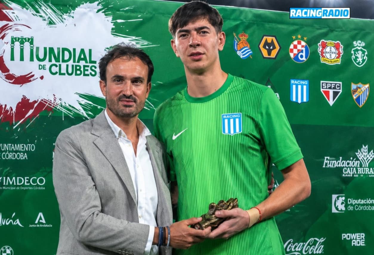 La distinción que recibió el arquero gigante de Racing en el Mundialito