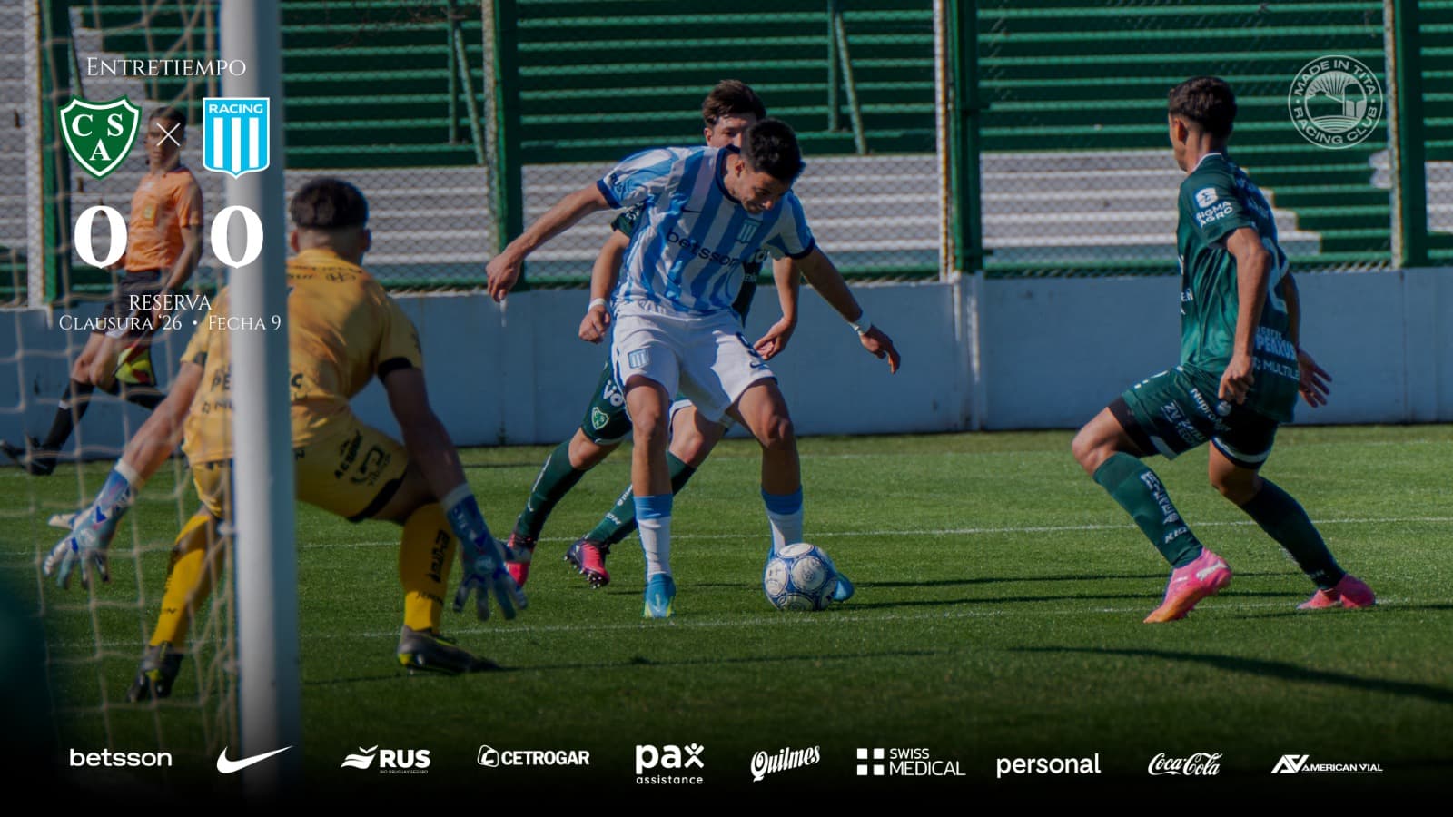 Racing ganó su segundo juego al hilo justo antes del clásico