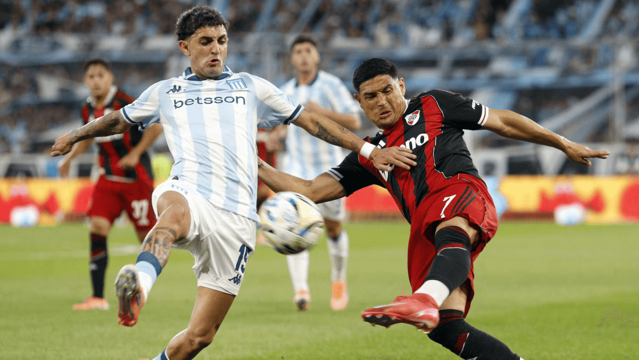 ¿Cómo está el historial entre Racing y River?
