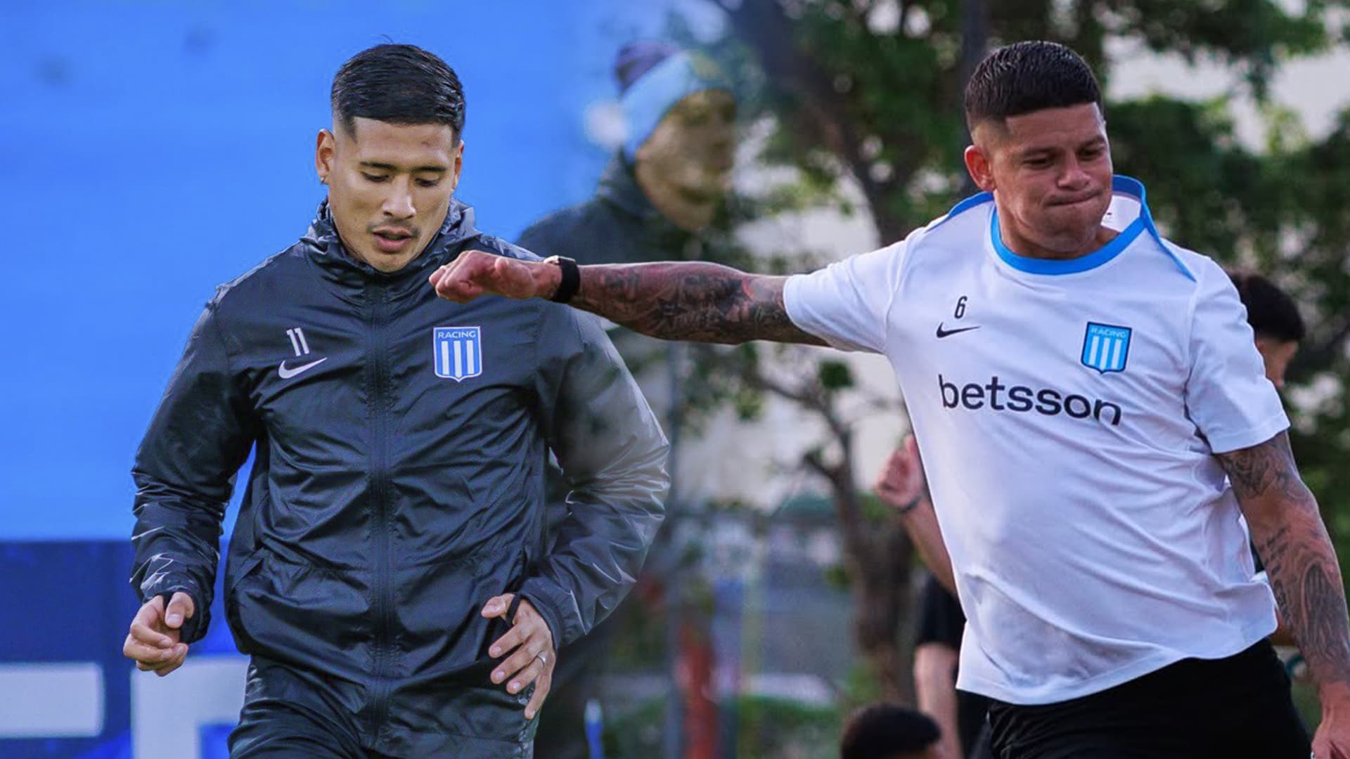 Racing pierde a Matías Zaracho y Marcos Rojo