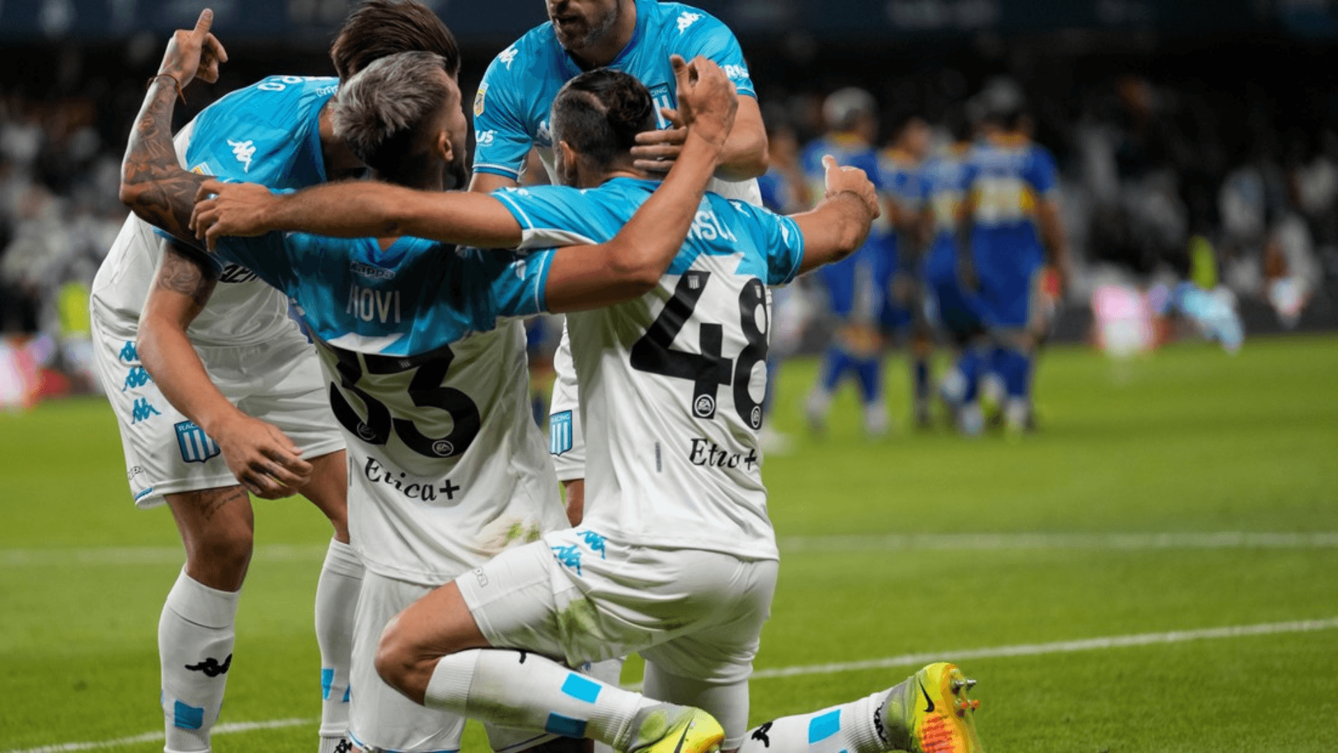 ¿Cómo le fue a Racing contra Boca en copas nacionales?