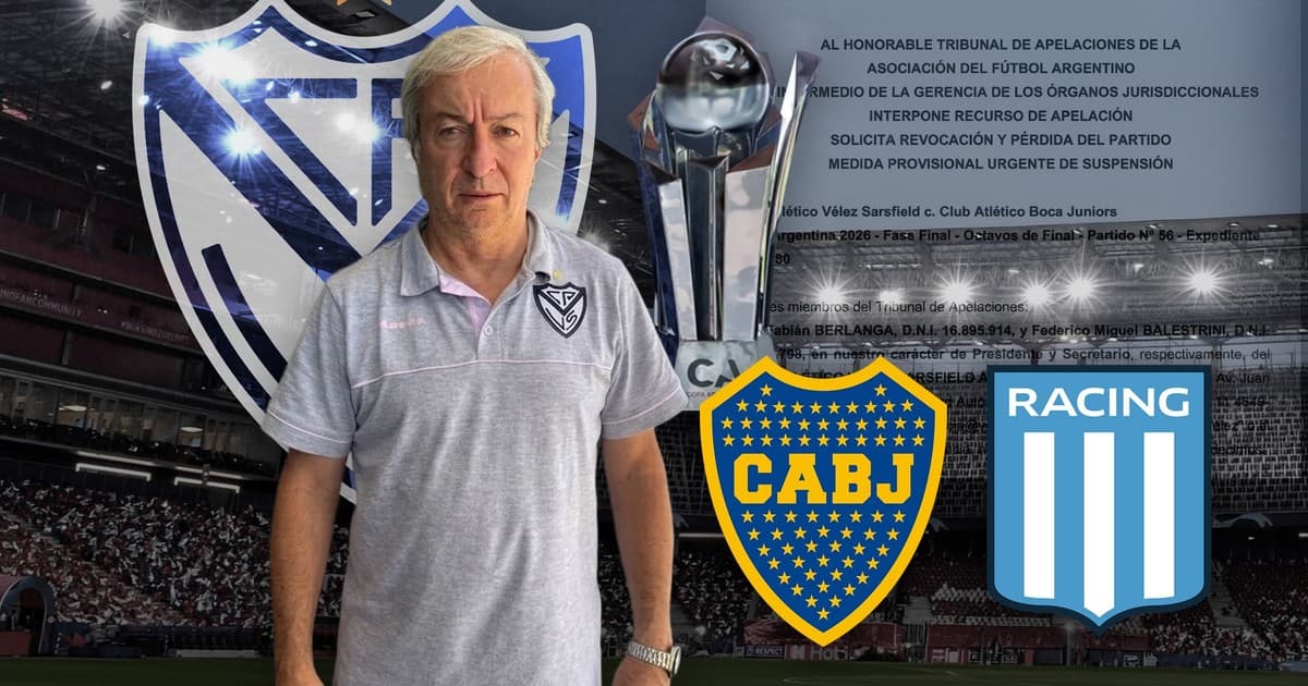 Bomba: Vélez apeló y pidió la suspensión del Boca-Racing en la Copa Argentina
