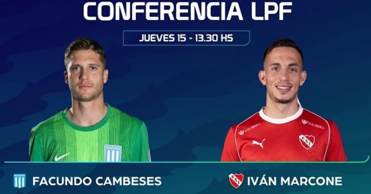 Racing vs. Independiente, EN VIVO: Cambeses y Marcone hablan antes del Clásico de Avellaneda