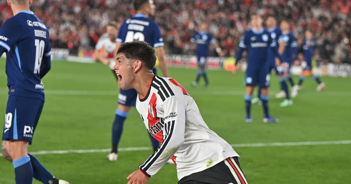 Video: el gol de Rivero para abrir el partido contra Racing